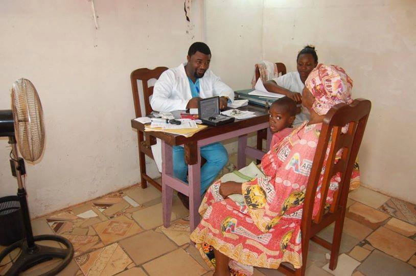 Campagne au centre de santé