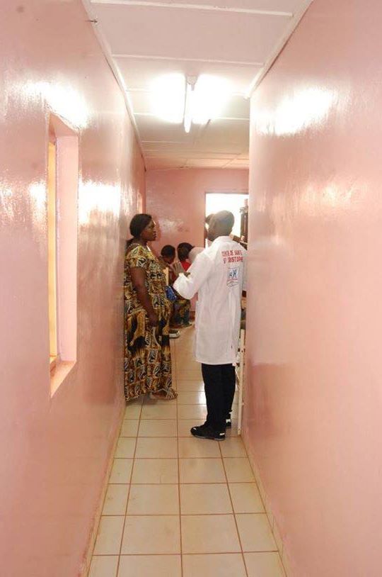 Campagne au centre de santé